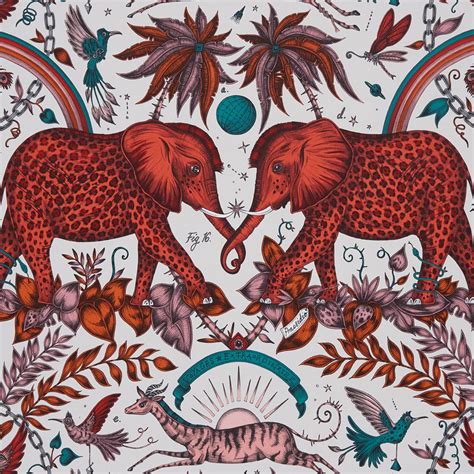 emma j shipley wallpaper|emma shipley elephant wallpaper.